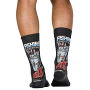 wigglesteps-fishing-and-beer-ii-socks---blackred-33609855
