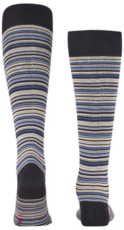 Calzini alti al ginocchio Falke Microblock - Nero Mix