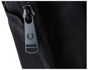 Zaino Fred Perry in nylon piegato - nero