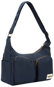 Borsa a tracolla multitasche Hindbag Emile - Blu navy
