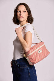 Borsa per il pranzo Hindbag Igor - Strisce rosse