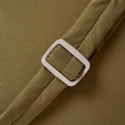 Borsa a tracolla Roka Oxford Taslon media - Marrone muschio