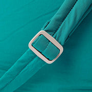 Borsa a tracolla Roka Oxford Taslon media - Blu vista oceano