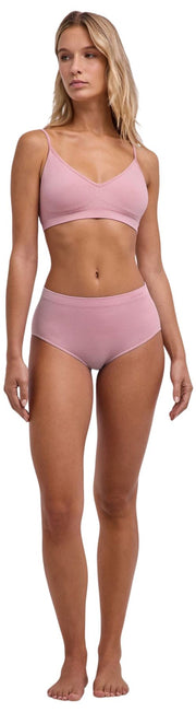 Slip a vita media senza cuciture Falke Daily - rosa rosa