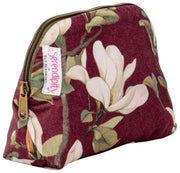 Pochette per cosmetici in velluto Serendipity Elie Beaumont - Magnolia Borgogna
