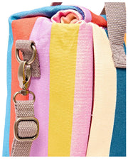 Borsa per il pranzo in tela di cotone Roka Hampstead - Ampia multiriga