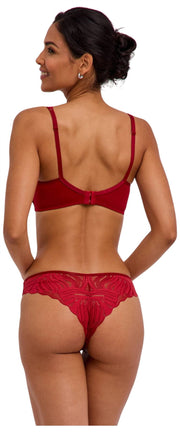 Reggiseno Falke Delicate Touch ad apice alto - Ventimiglia Rosso