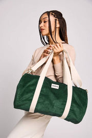 Borsone Simon Hindbag - Velluto verde pino