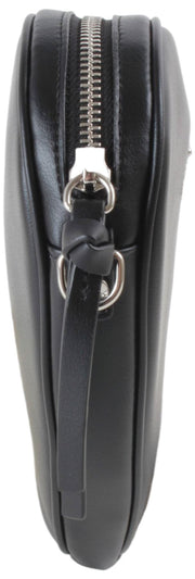 Borsa a tracolla Vivienne Westwood Alexa Smooth Heart - Nera