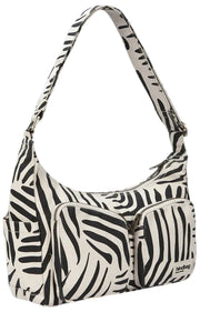 Borsa a tracolla multitasche Hindbag Emile - Tiger Ecru