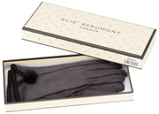 Guanti con pompon Elie Beaumont - Grigio scuro