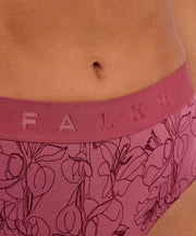 Slip a vita bassa Falke Daily Comfort Print, confezione da 2 - rosso