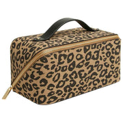 Custodia per treno con stampa animalier Alice Wheeler London - Nera/leopardata
