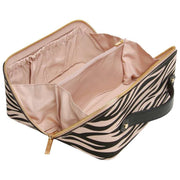 Custodia per treno con stampa animalier Alice Wheeler London - Nera/Zebra