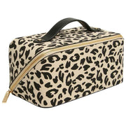 Custodia per treno con stampa animalier Alice Wheeler London - Leopardo chiaro/Nero