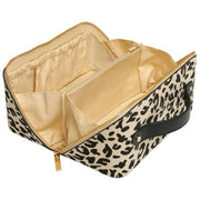 Custodia per treno con stampa animalier Alice Wheeler London - Leopardo chiaro/Nero
