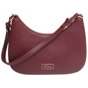 Borsa a tracolla Ascot Alice Wheeler London - Rosso bacca