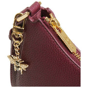 Borsa a tracolla Ascot Alice Wheeler London - Rosso bacca