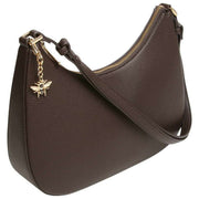 Borsa a tracolla Ascot Alice Wheeler London - Marrone cioccolato