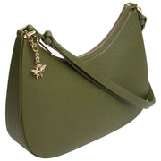 Borsa a tracolla Ascot Alice Wheeler London - Verde oliva