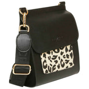 Borsa a tracolla Alice Wheeler London Bloomsbury - Nera/leopardata