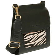 Borsa a tracolla Alice Wheeler London Bloomsbury - Nera/Zebra