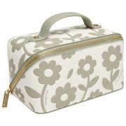 Alice Wheeler London Floral Mini Train Case - Verde pistacchio