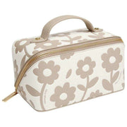 Alice Wheeler London Floral Mini Train Case - Beige pietra