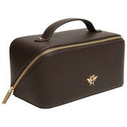 Custodia per treno di lusso Alice Wheeler London - Marrone cioccolato