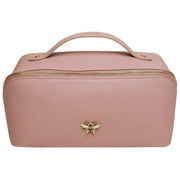 Alice Wheeler London Luxury Travel Train Case - Pink