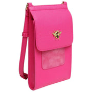 Borsa a tracolla Alice Wheeler London Mini Bloomsbury - Rosa acceso