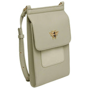 Borsa a tracolla Alice Wheeler London Mini Bloomsbury - Verde pistacchio