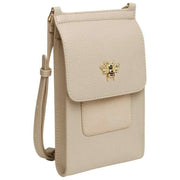 Borsa a tracolla Alice Wheeler London Mini Bloomsbury - Beige pietra