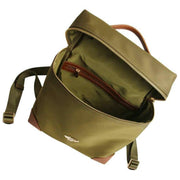 Zaino leggero Alice Wheeler London Shoreditch Primrose - verde oliva