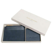 Alice Wheeler London Set regalo con portamonete e specchio compatto Veronica - Blu scuro