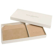 Alice Wheeler London Set regalo con portamonete e specchio compatto Veronica - Beige sabbia