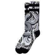 American Socks Python Mid High Socks - Grey