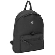 Art Sac Jackson Single Padded Medium Backpack - Black