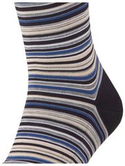 Calzini alti al ginocchio Falke Microblock - Nero Mix