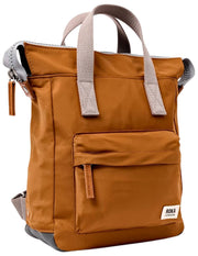Zaino Roka Bantry B piccolo in nylon riciclato - marrone biscotto
