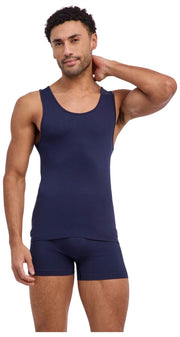 Camicia Falke Daily Seamless Muscle - Midnight Navy