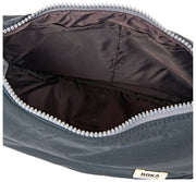 Borsa a tracolla Roka Farringdon Taslon - Grigio corvo