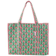 elie-beaumont-serendipity-cotton-quilted-tote-bag---lotus-greenpink-33884639