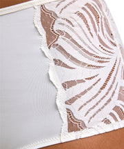Slip a vita media Falke Delicate Touch - Avorio