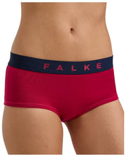 Slip a vita bassa Falke Daily Comfort Print, confezione da 2 - rosso/nero