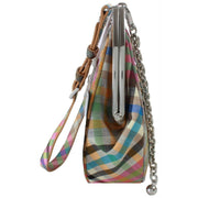 vivienne-westwood-heather-check-charm-frame-purse---beigepinkblue-35450614