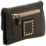 Portamonete Campomaggi Cortona Stud - Marrone