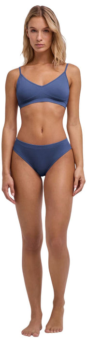 Slip senza cuciture Falke Daily - Capitano Blu