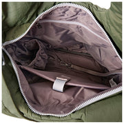 Borsa a tracolla Taslon media Roka Oxford - Verde oliva
