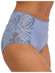 Slip a vita media Falke Delicate Touch - Acciaio blu